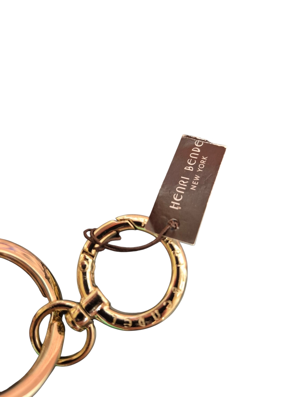 RARR Henri Bendel Crystal Piggy Keychain New - Picture 5 of 5